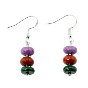 Multi Gemstone earrings